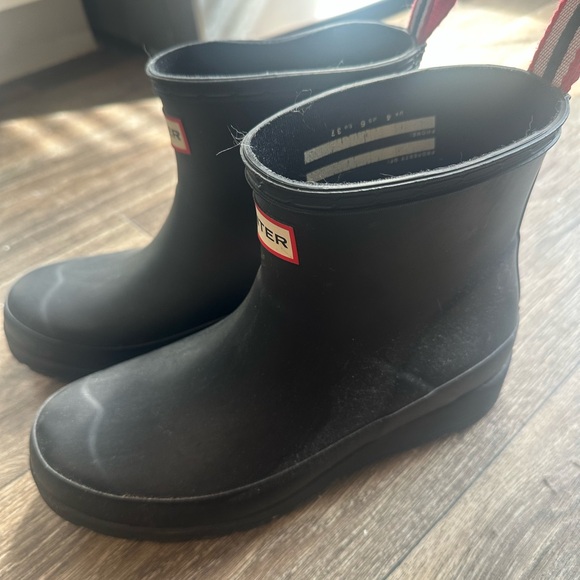 Hunter Shoes - Hunter Play Black Rain Boots